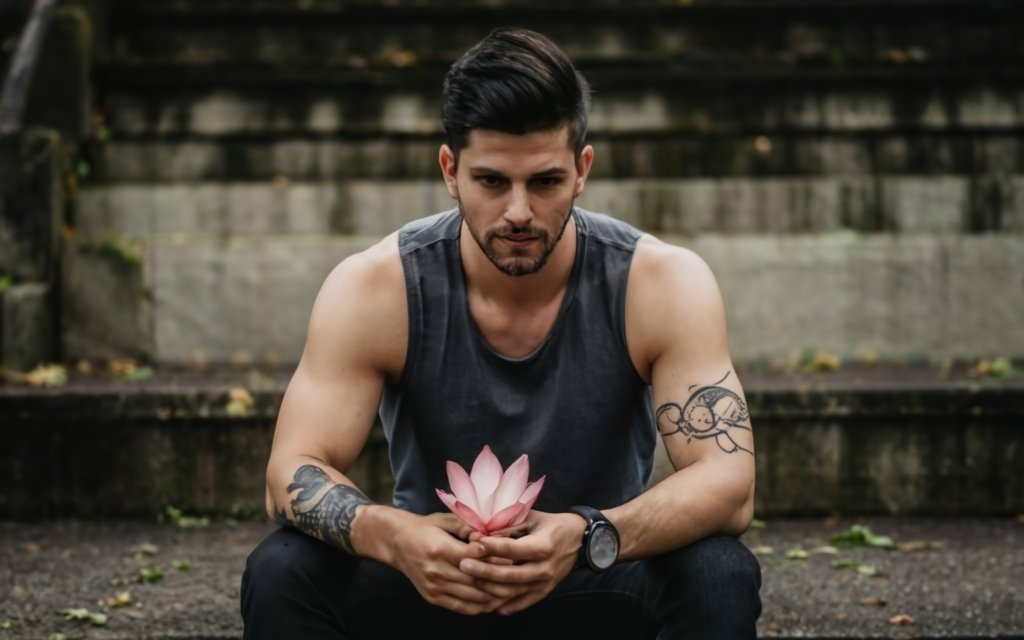 Lotus Flower Tattoo for Men: Breaking Down Stereotypes